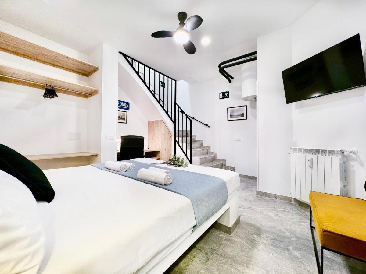 Ferienwohnung Charming Madrid Principe Pio Exterior foto
